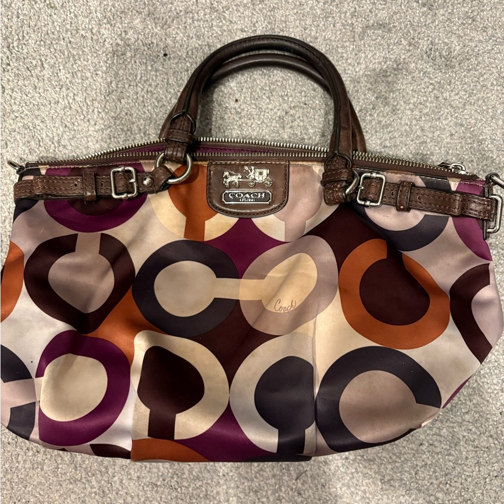 Coach Sophia Multi Color Bag